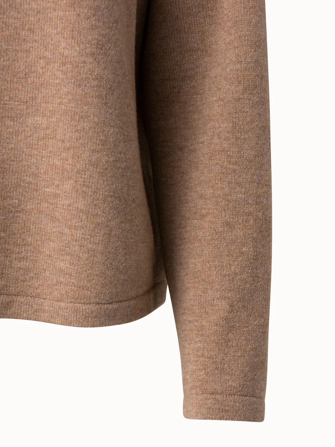 Oversized Wool Cashmere Pullover Akris