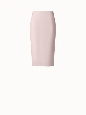 Pencil Skirt in Wool Crêpe Double-Face Akris