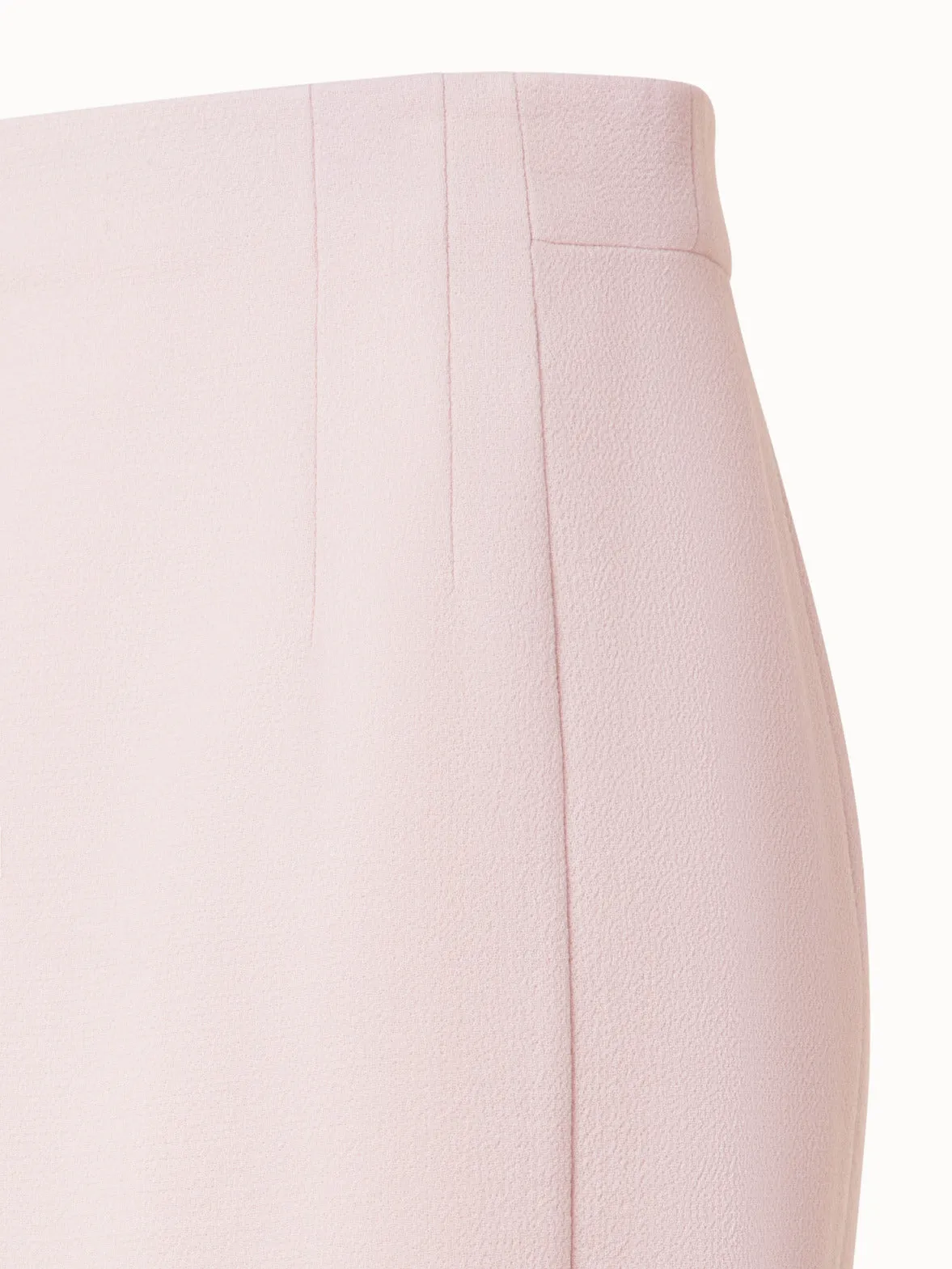 Pencil Skirt in Wool Crêpe Double-Face Akris