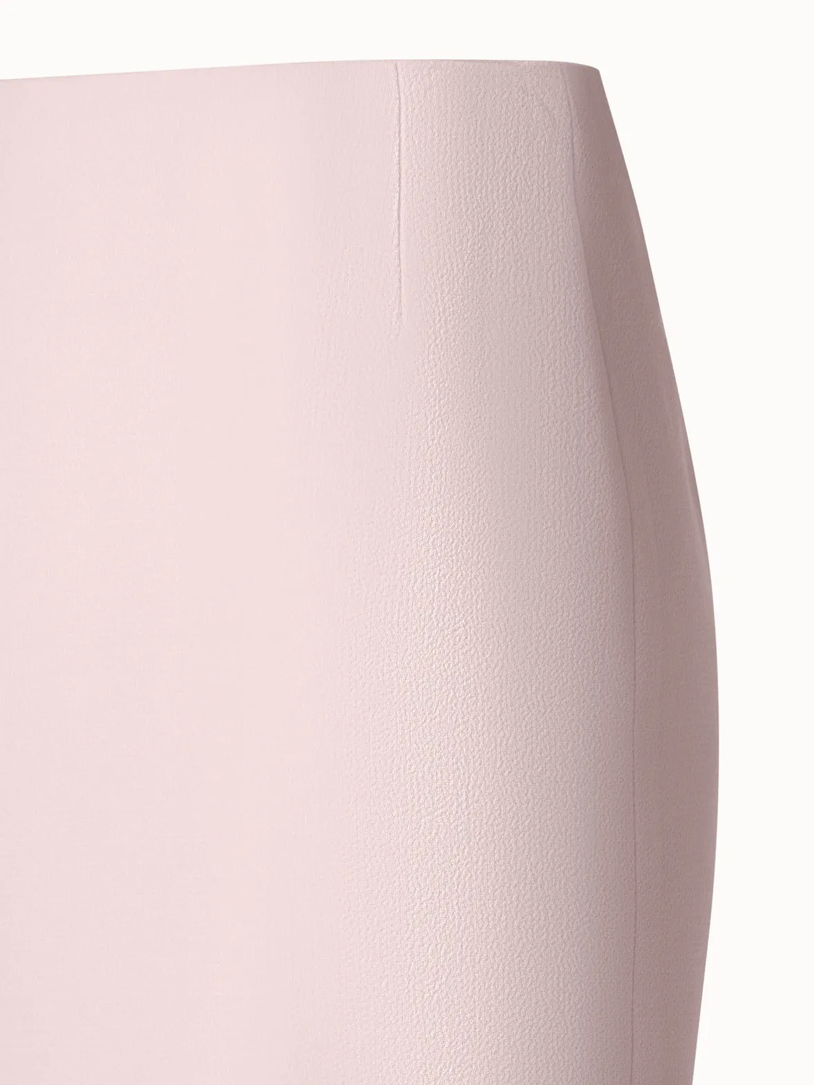 Pencil Skirt in Wool Crêpe Double-Face Akris