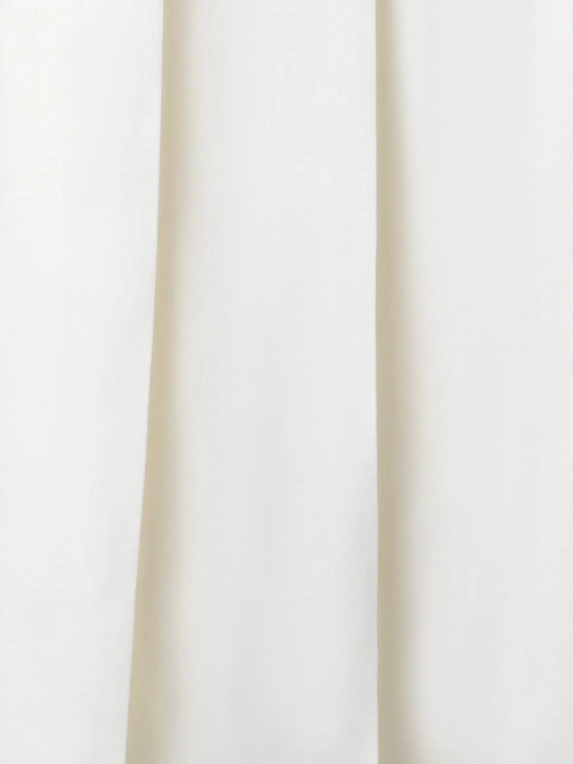 Pleated Midi Skirt in Linen Wool Blend Akris