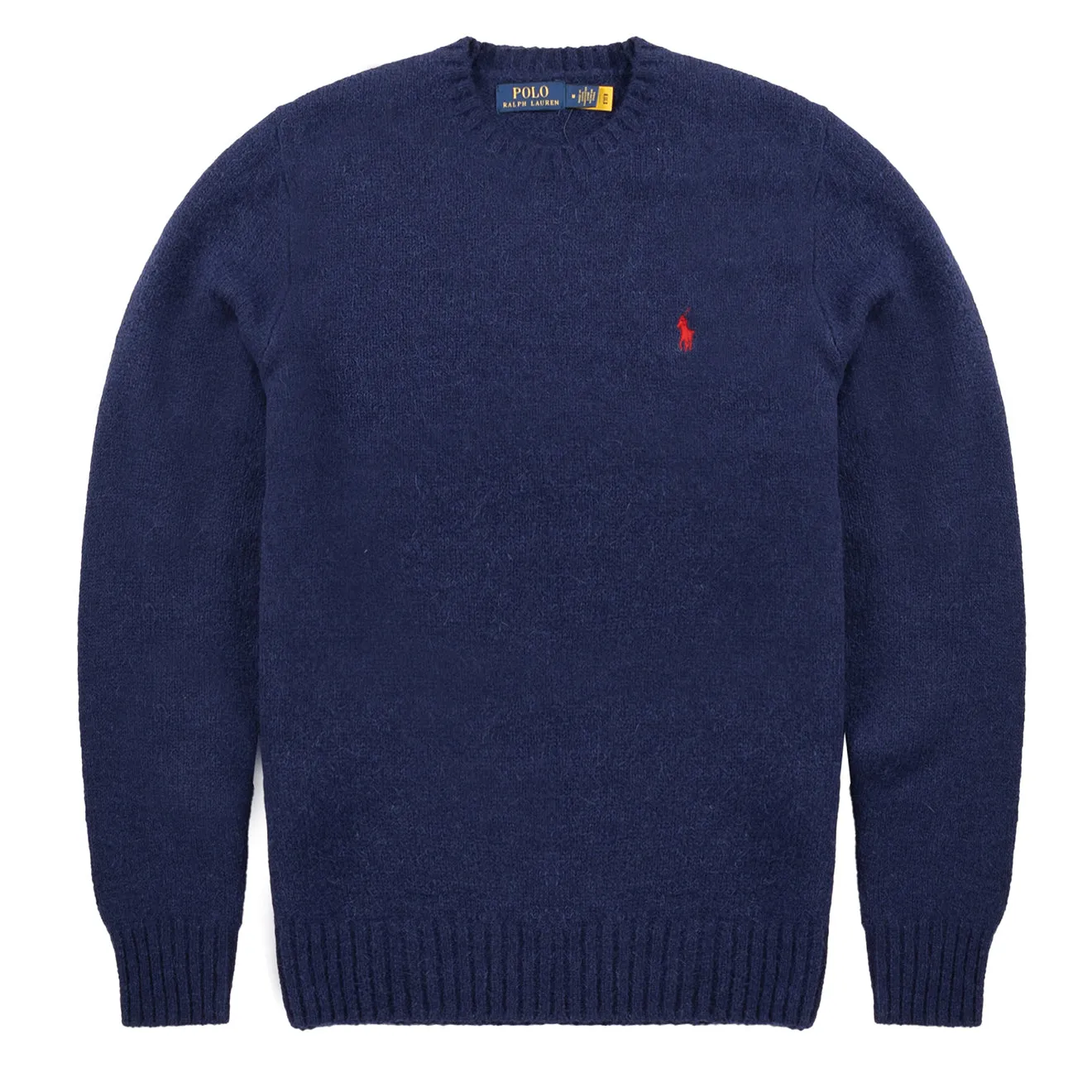 Polo Ralph Lauren Chunky Crew Knit Bright Navy