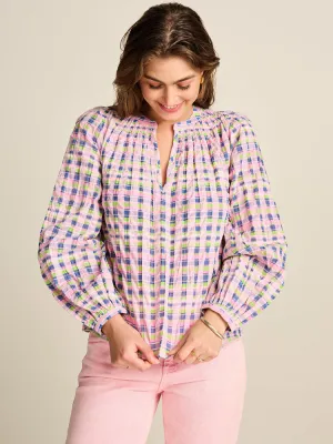 Pom Top Checks Pink