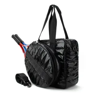 preneLOVE Tennis Bag - Black Mono