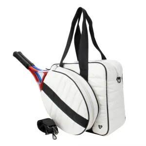 preneLOVE Tennis Bag - White/Black