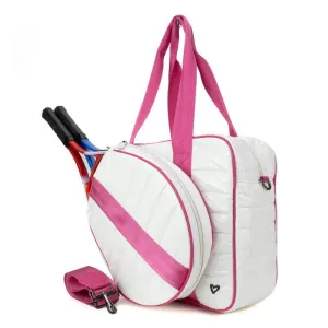 preneLOVE Tennis Bag - White/Pink
