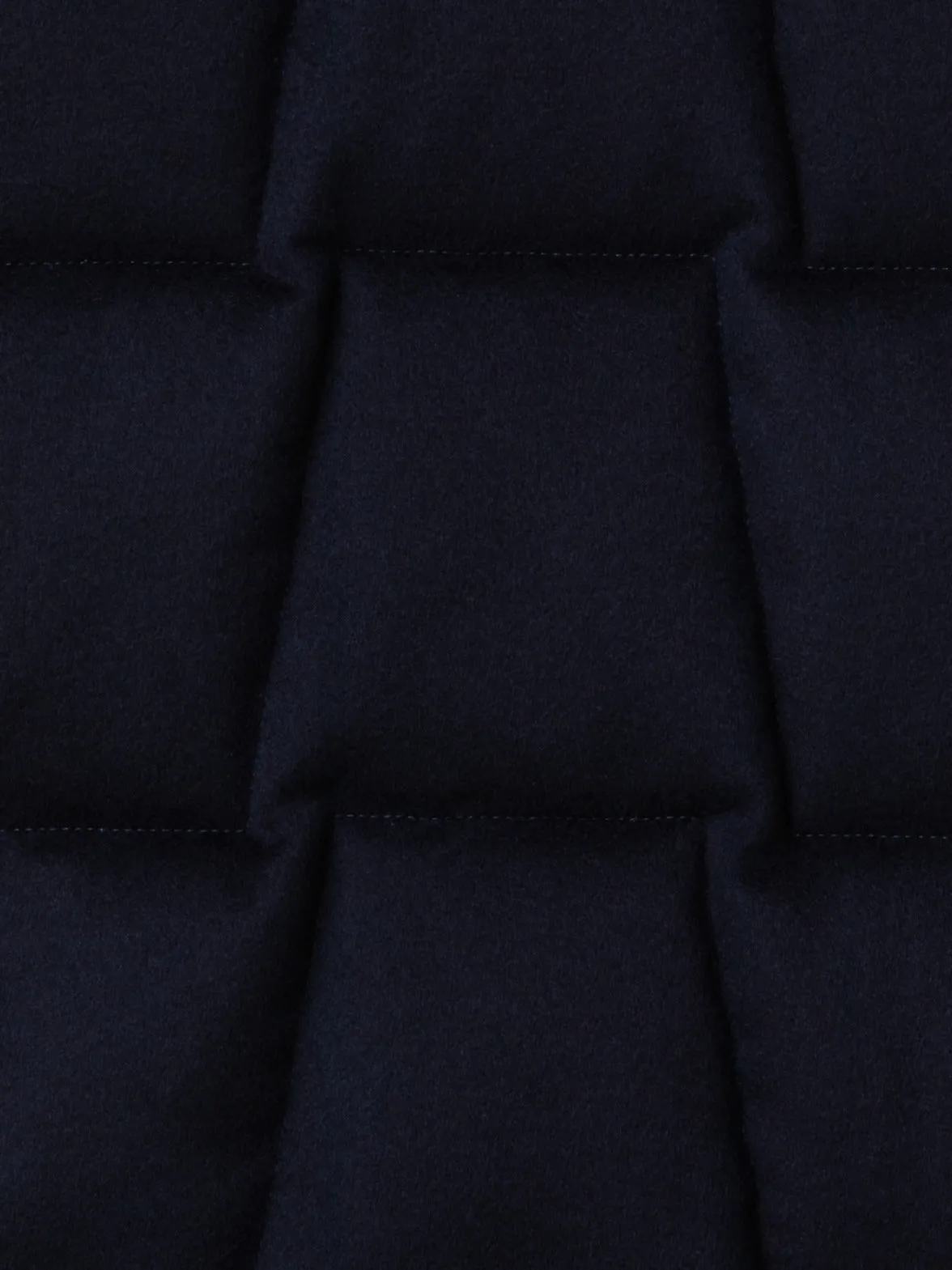 Quilted Trapezoid Cashmere Parka Akris