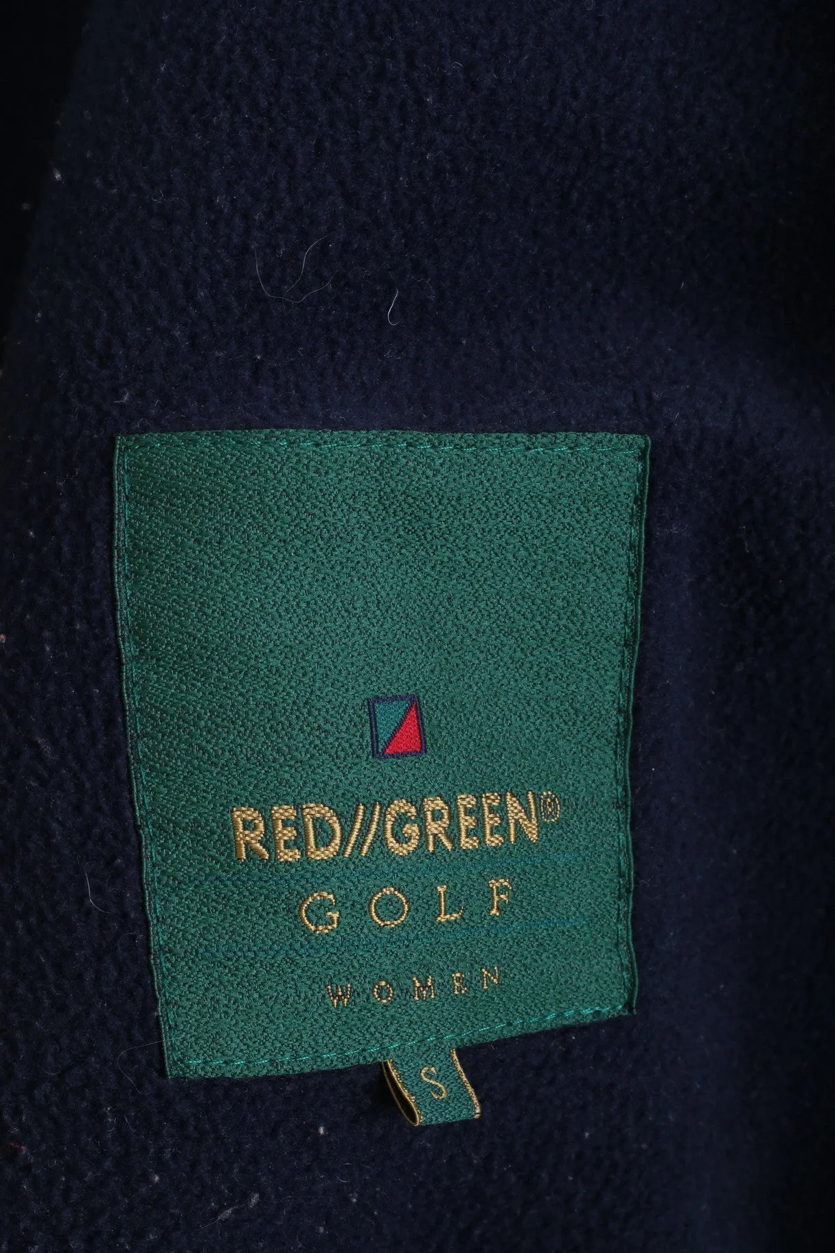 RED GREEN Womens S Jacket Padded Khaki Golf Sport Thermal Insulation