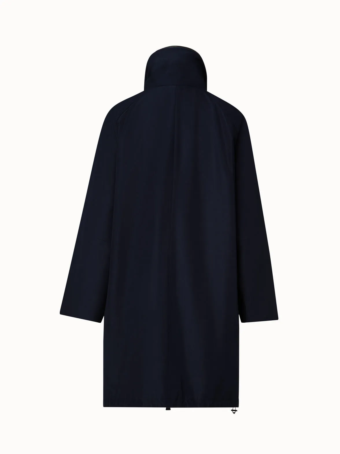 Reversible Cashmere and Silk Parka Akris