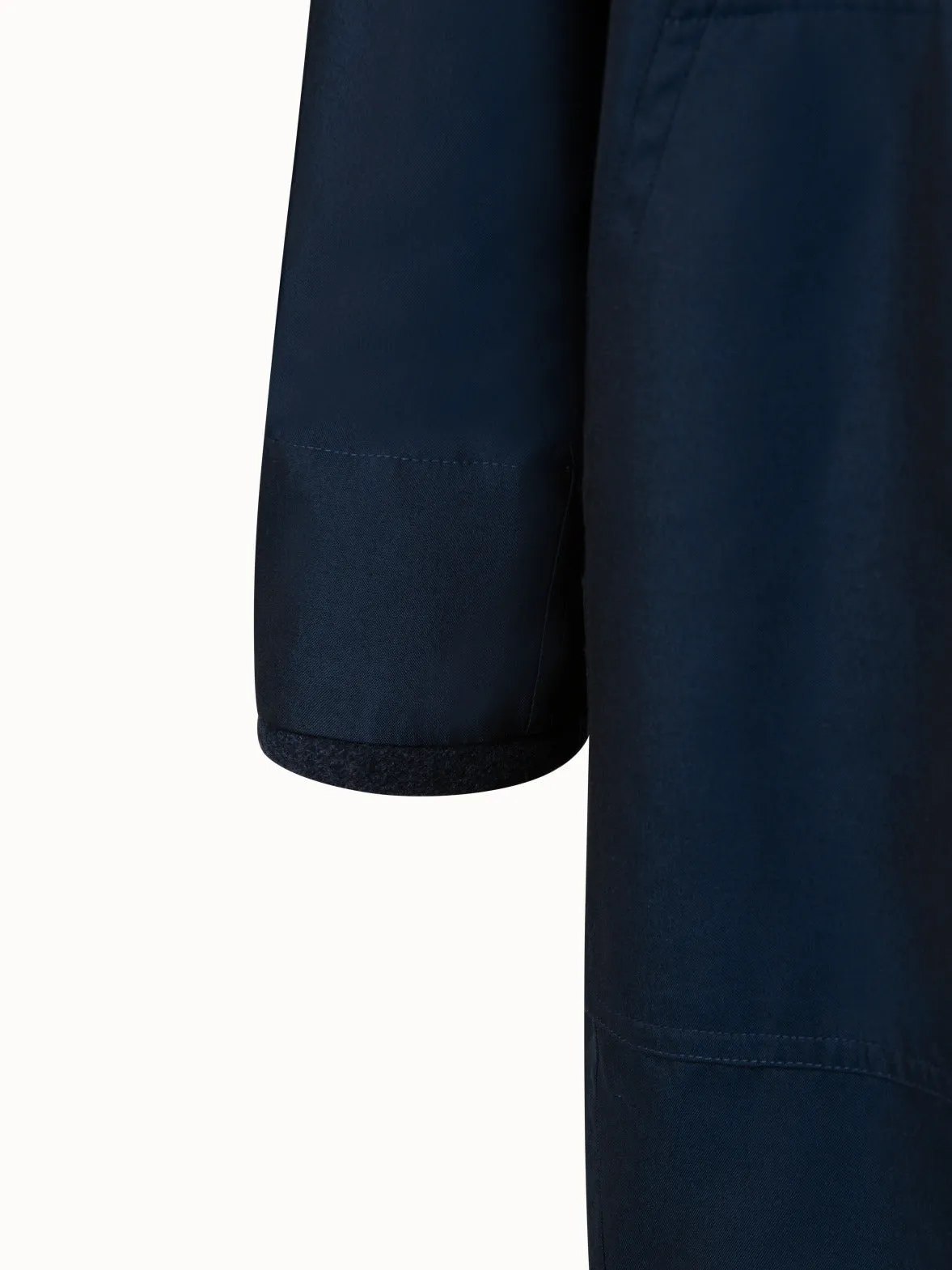 Reversible Parka from Cashmere and Silk Akris