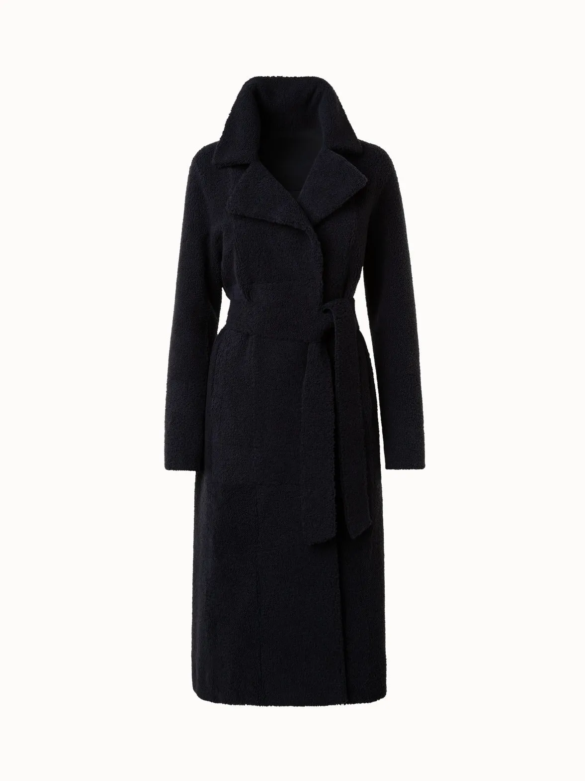 Reversible Shearling Coat Akris