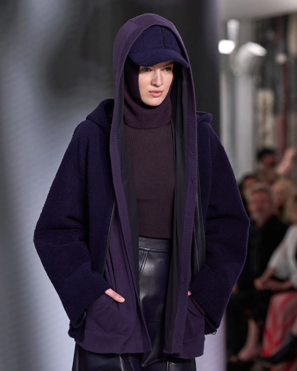 Reversible Wool Cashmere Silk Cardigan Akris