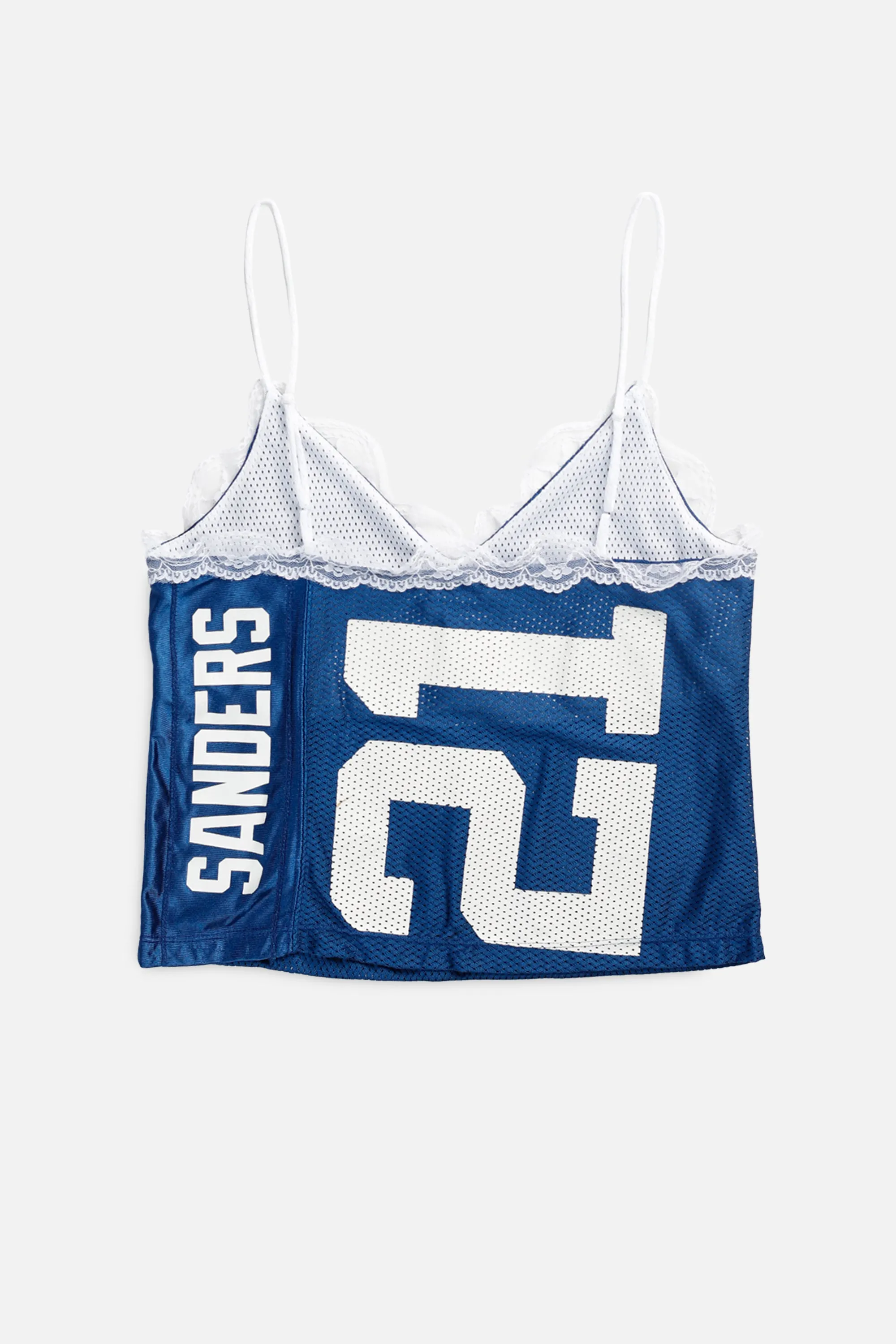 Rework Indianapolis Colts Lace Tank - S Frankie