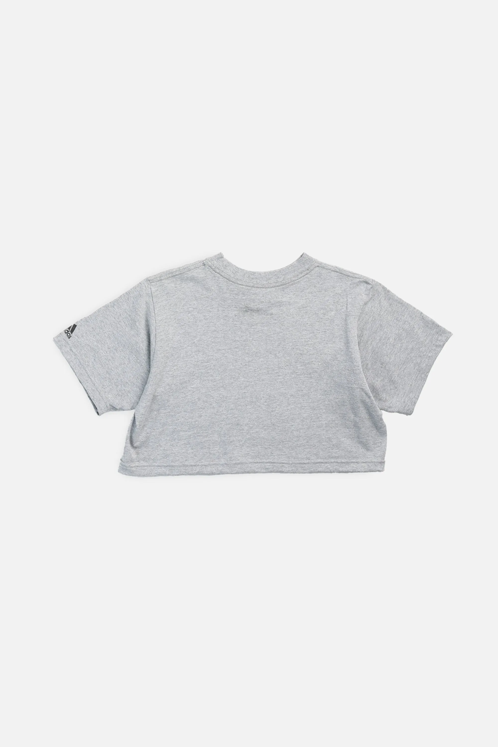 Rework Kansas Jayhawks NCAA Crop Tee - S Frankie