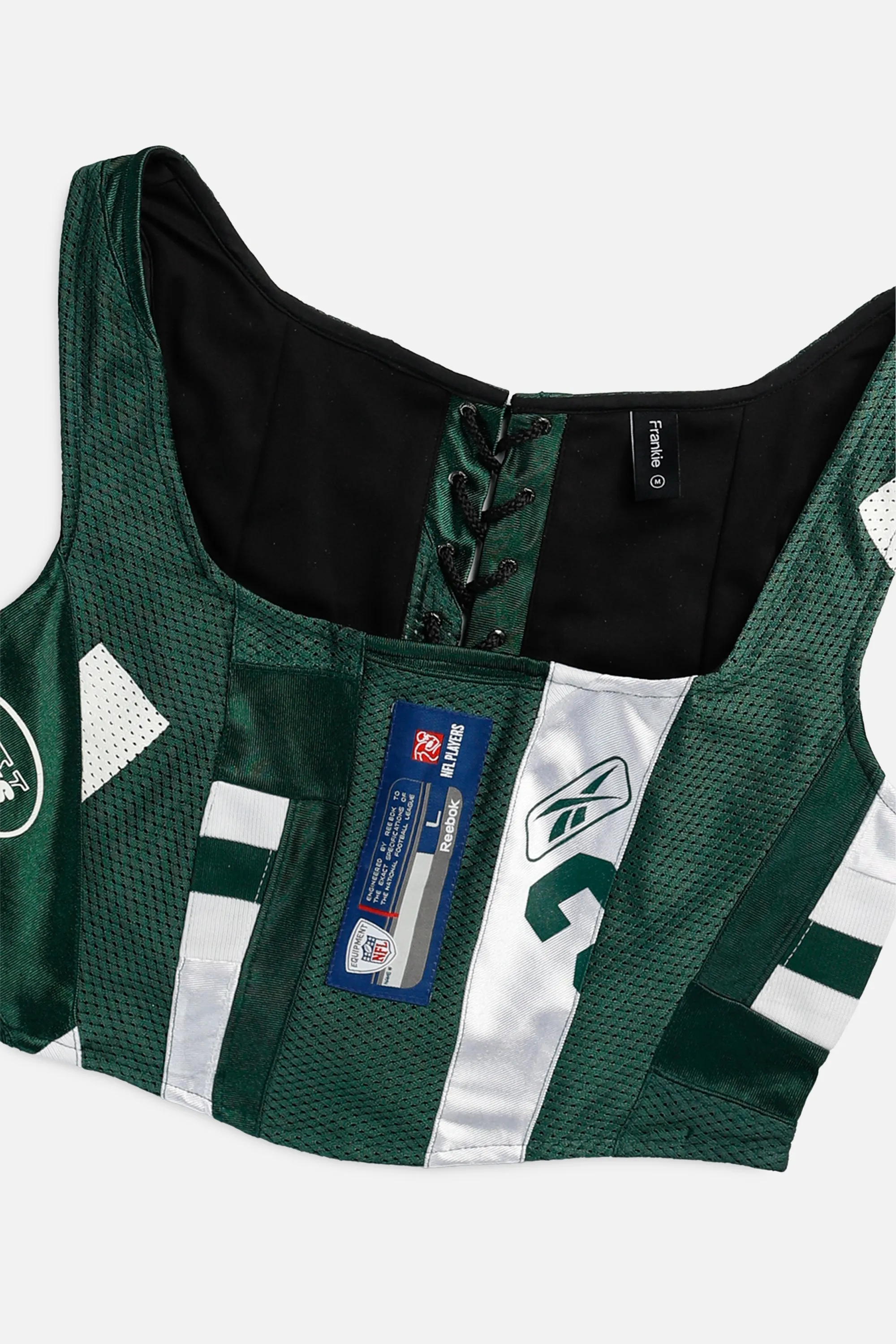Rework NY Jets NFL Corset - M Frankie