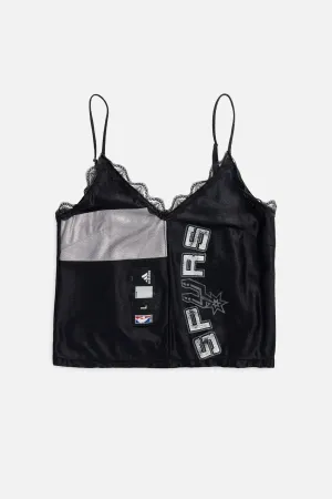 Rework San Antonio Spurs NBA Lace Tank - M Frankie