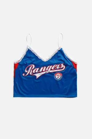 Rework Texas Rangers MLB Lace Tank - XXL Frankie