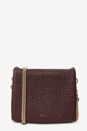 Saben Fox Crossbody Bag Merlot Bubble