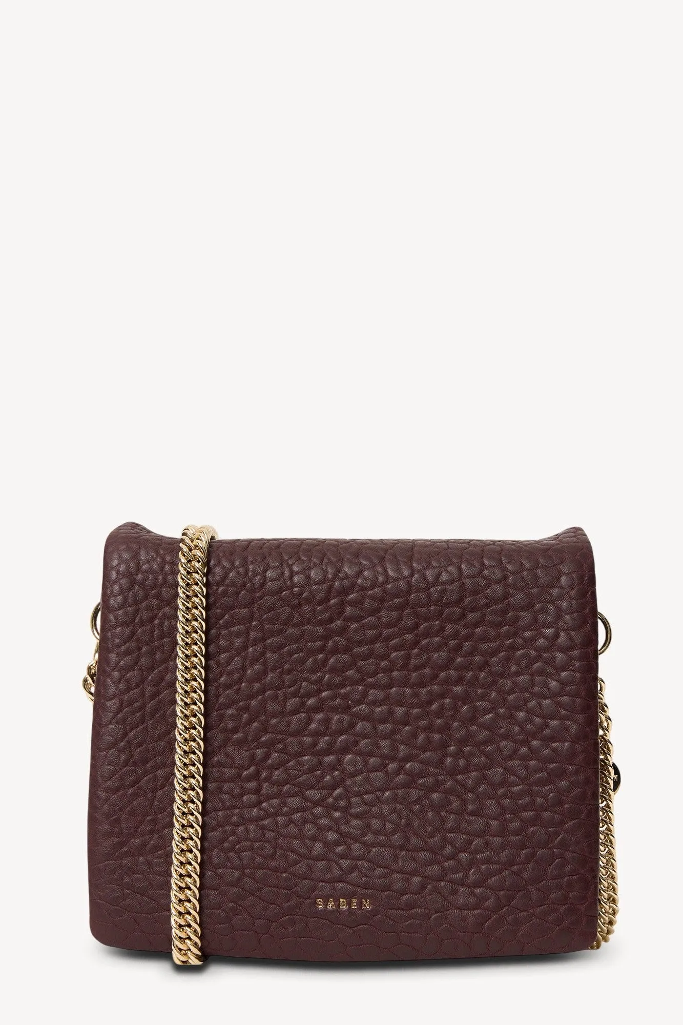 Saben Fox Crossbody Bag Merlot Bubble