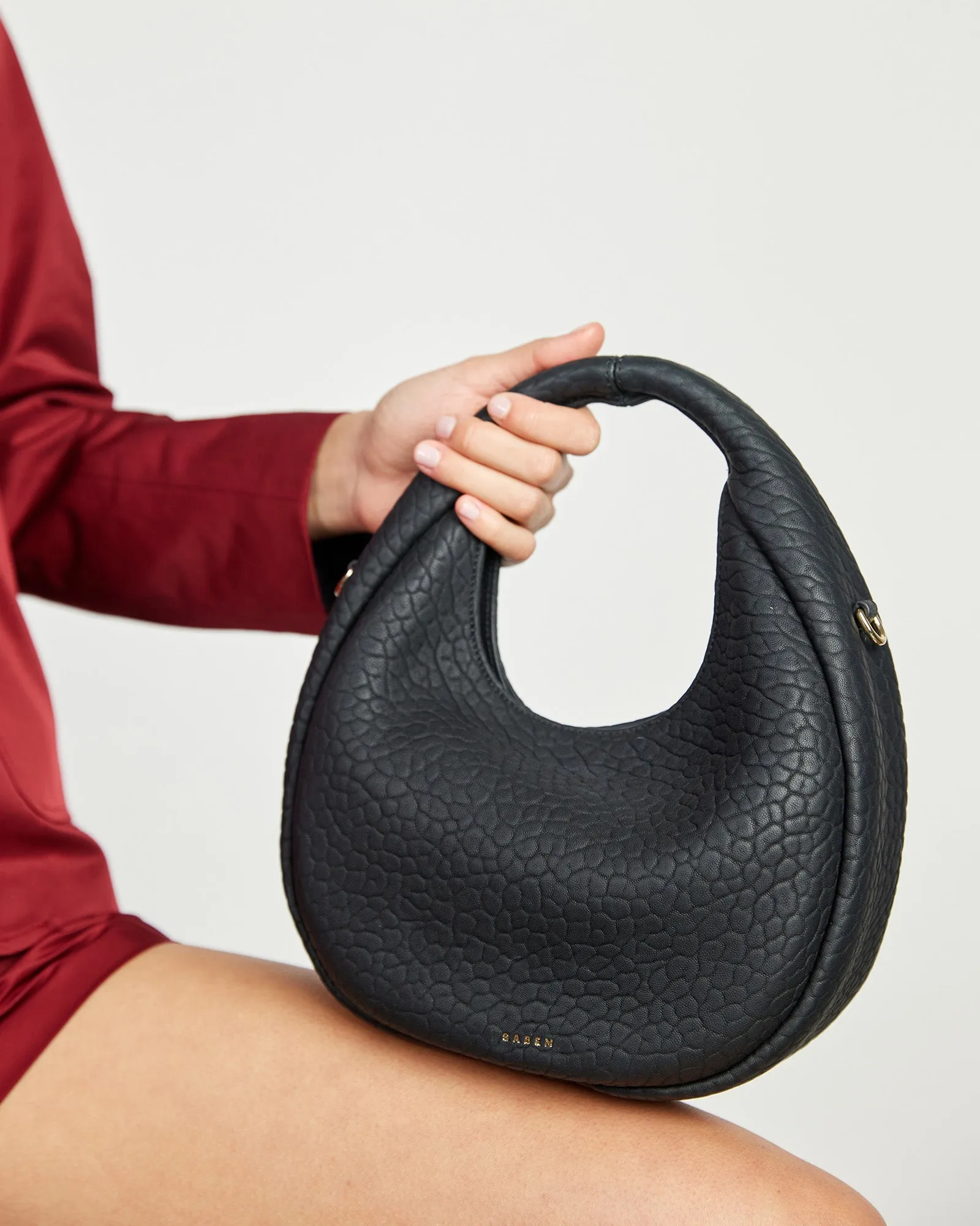 Saben Halle Mini Bag Black Bubble