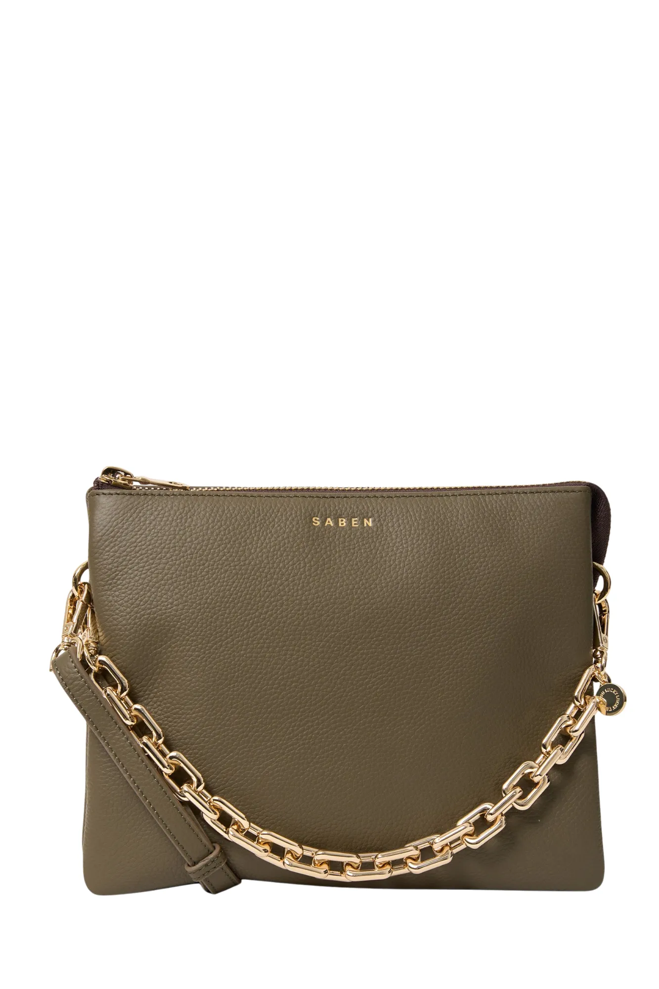 Saben Matilda Crossbody Rosemary   Chunky Chain