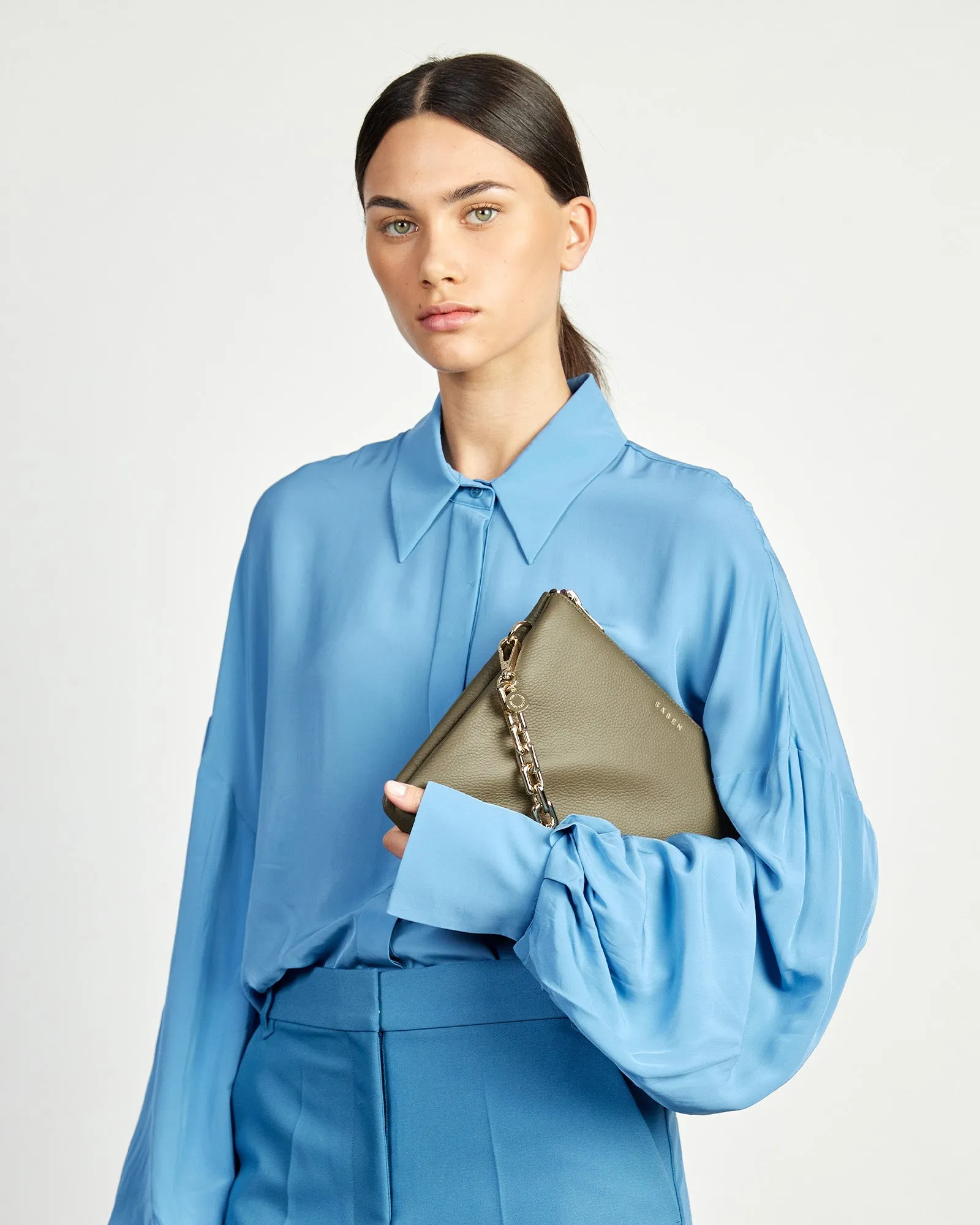 Saben Matilda Crossbody Rosemary   Chunky Chain