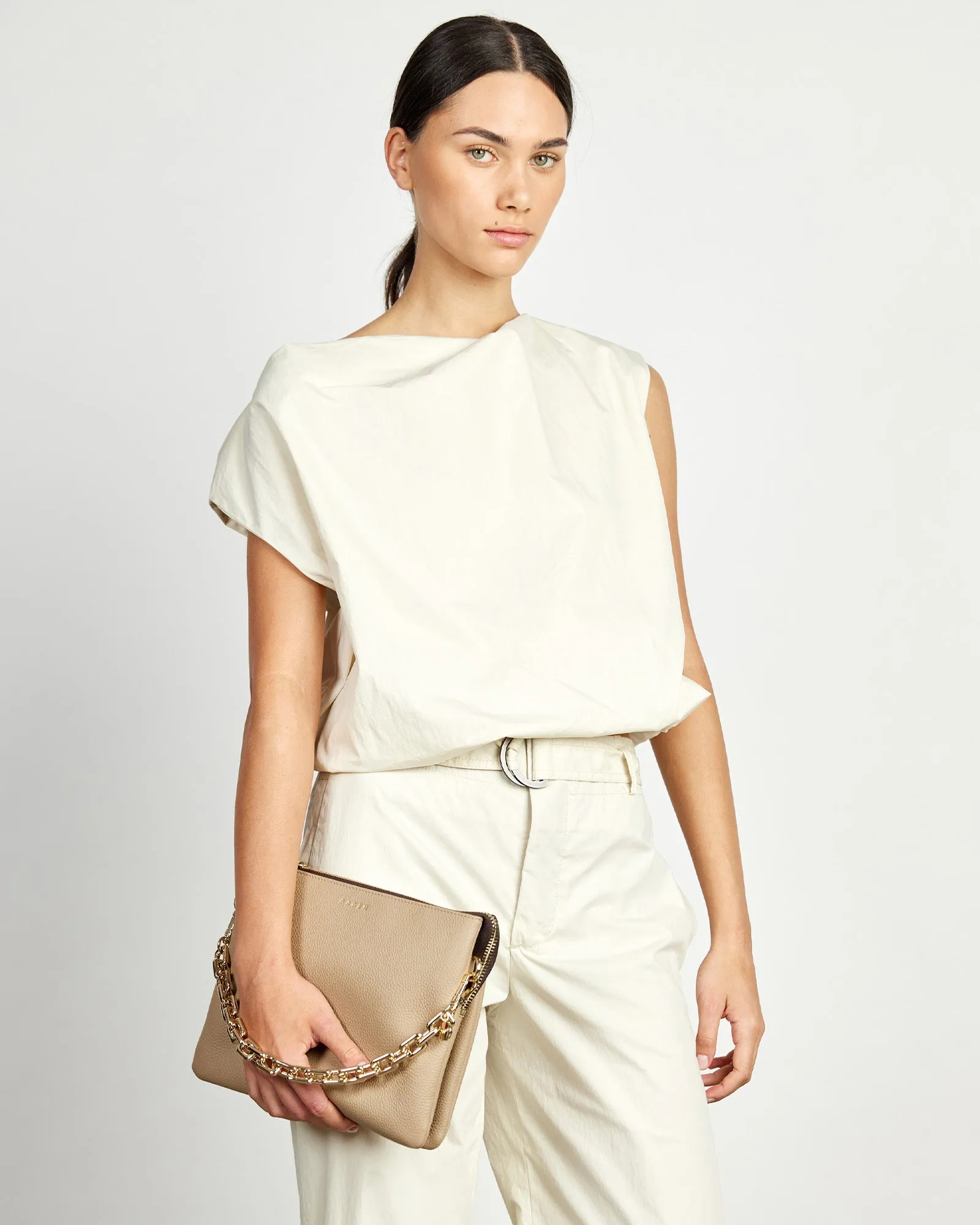 Saben Matilda Crossbody Tea   Chunky Chain
