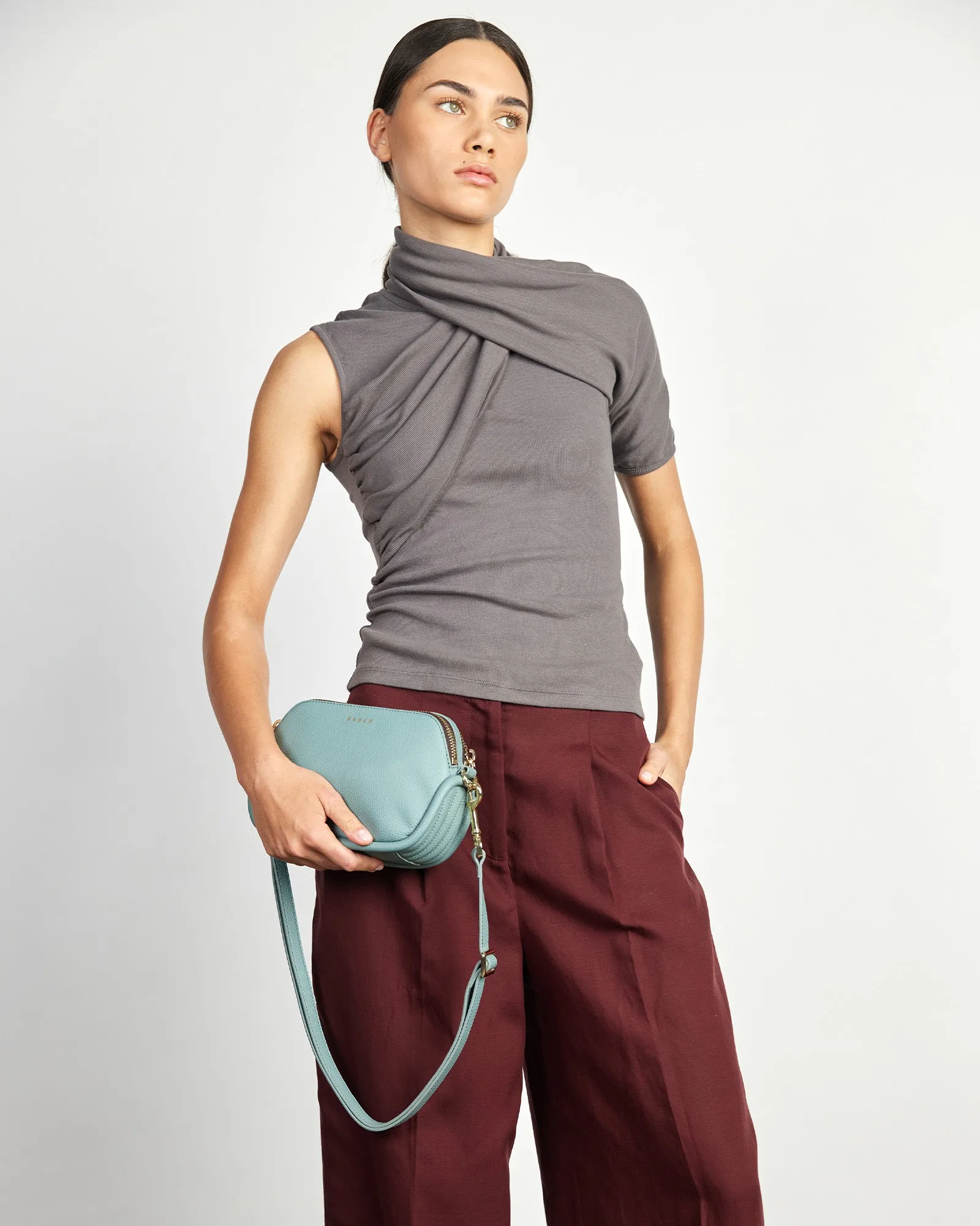Saben Odile Crossbody Duck Egg