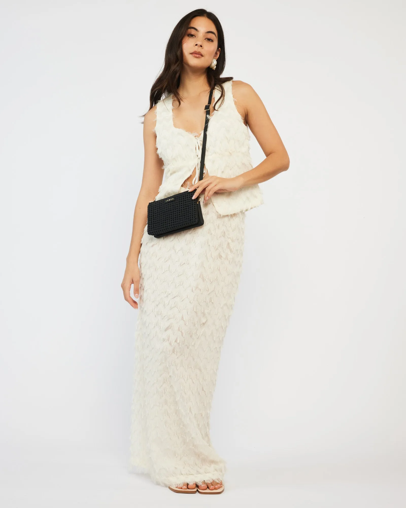 Saben Tilly Crossbody Fine Braid Black