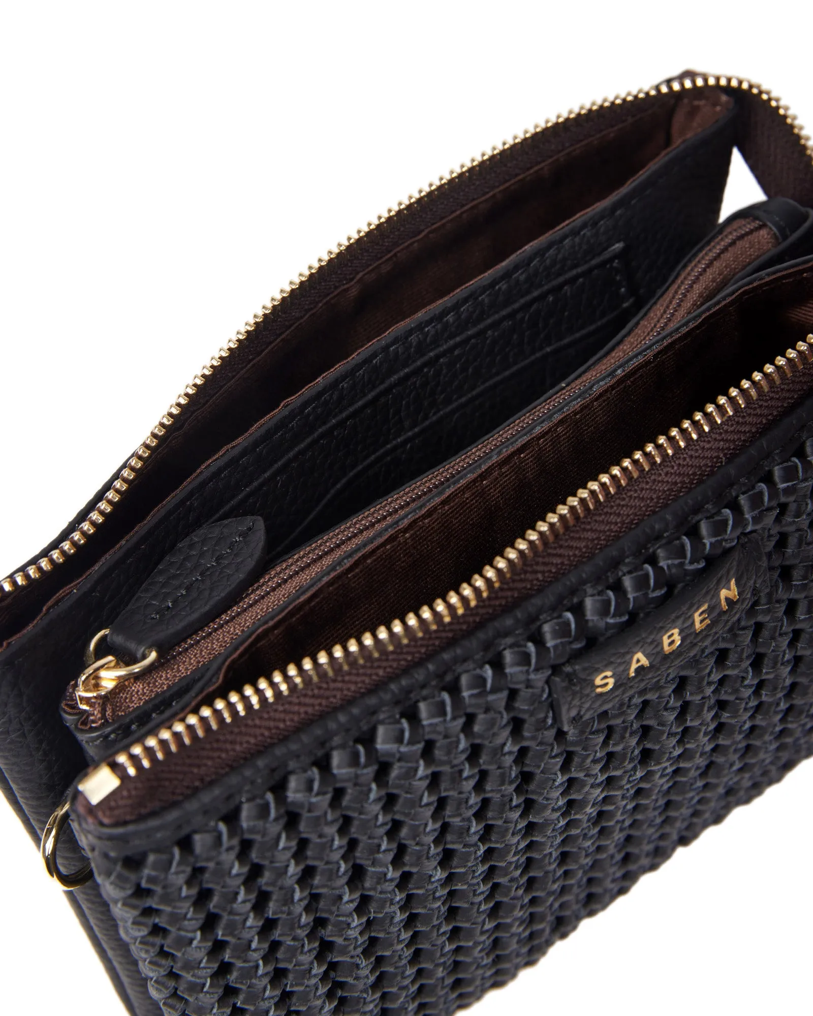 Saben Tilly Crossbody Fine Braid Black