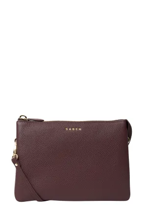 Saben Tilly's Big Sis Crossbody Merlot