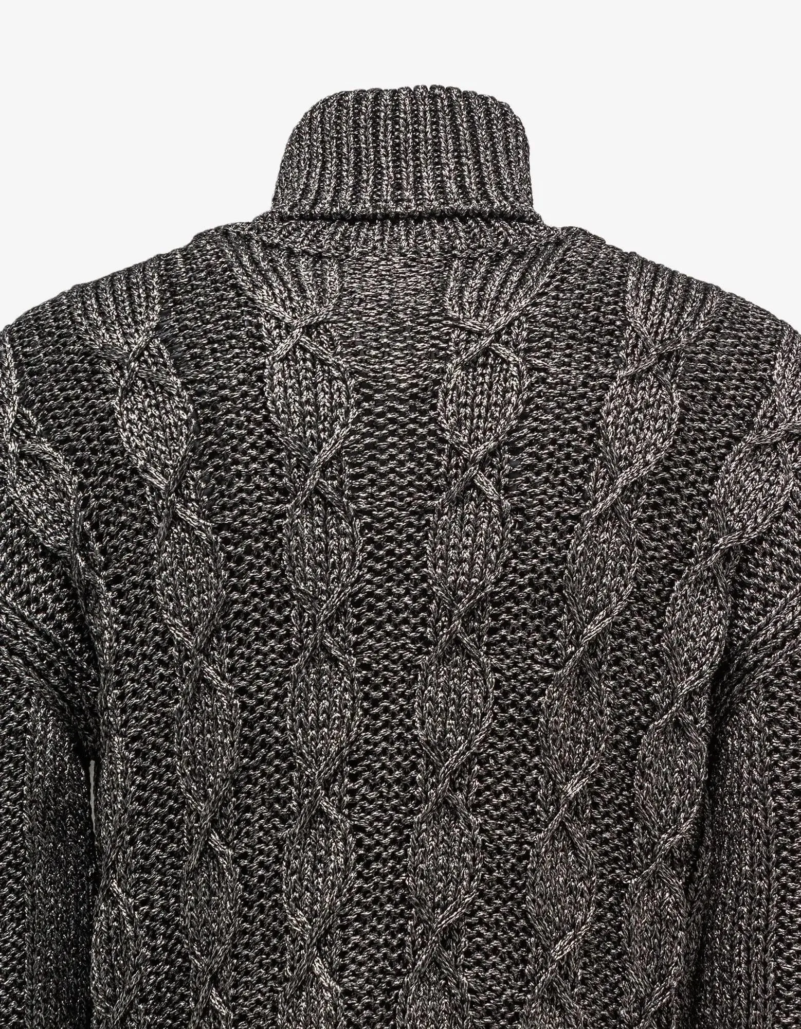 Saint Laurent Grey Turtleneck Sweater