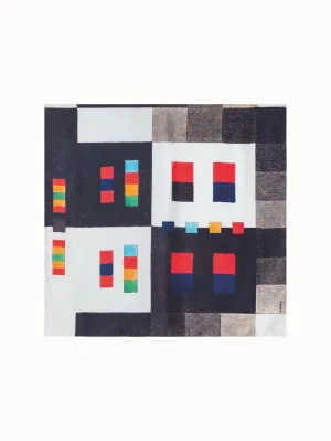 Scarf in Silk with Colorama Print Akris