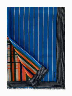 Scarf Print Cashmere Silk Scarf Akris