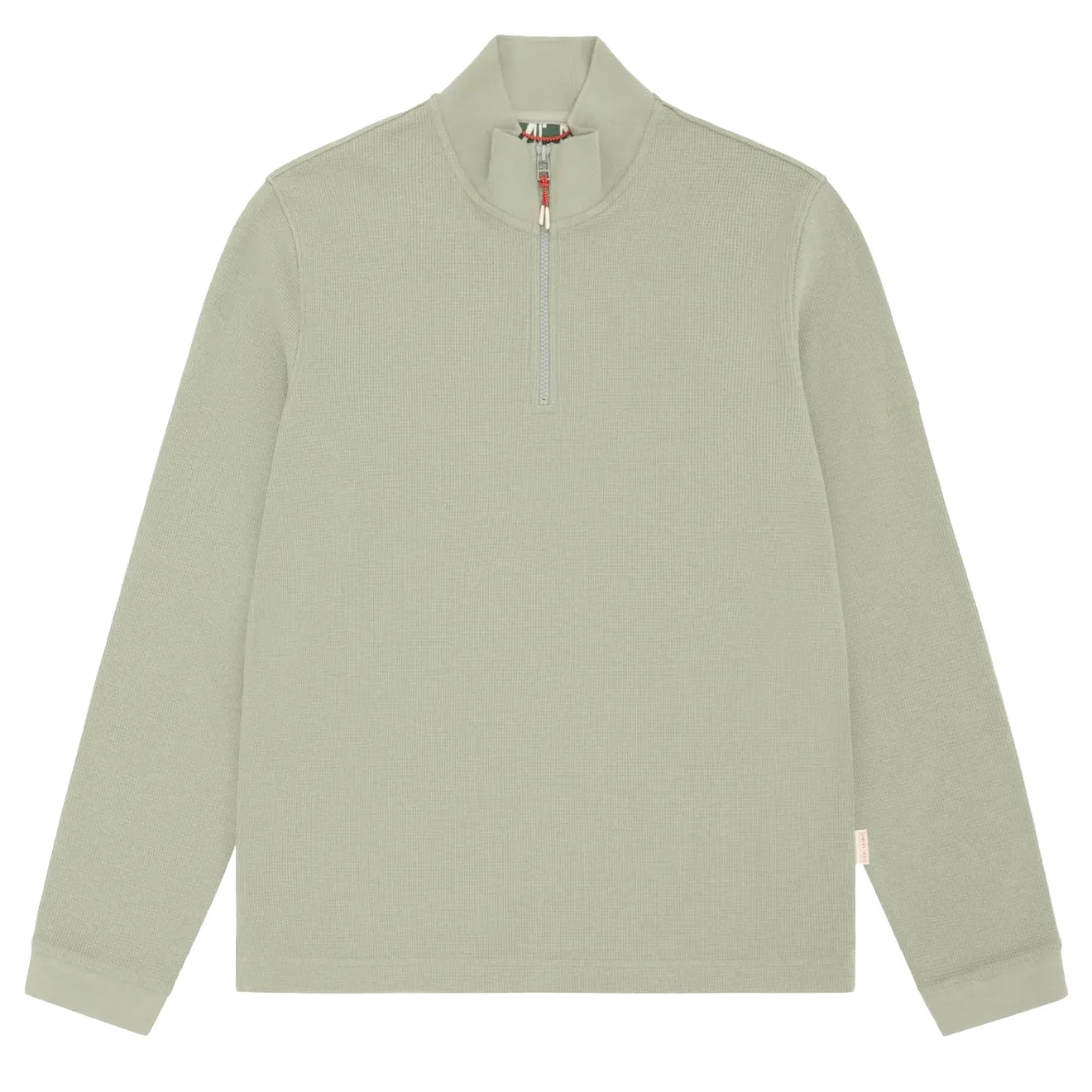 Sealskinz Forncett Long Sleeve Top With Half Zip Green
