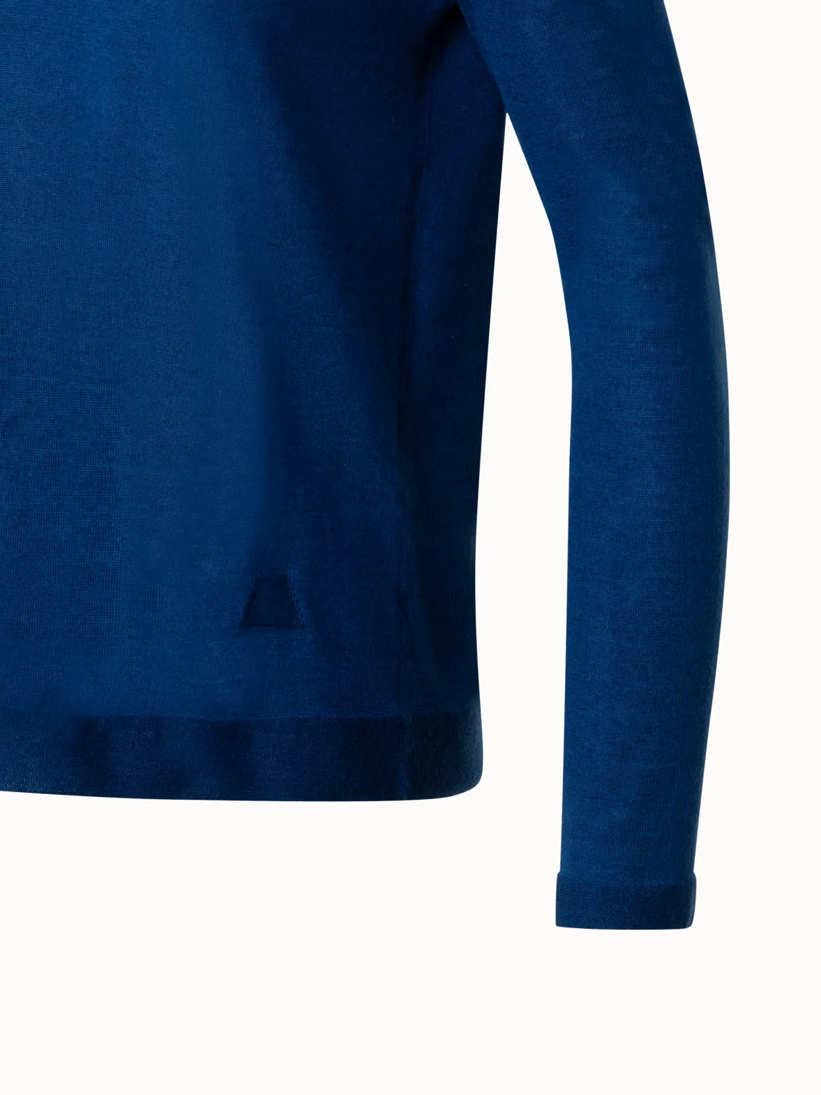 Seamless Cashmere Silk Knit Sweater Akris