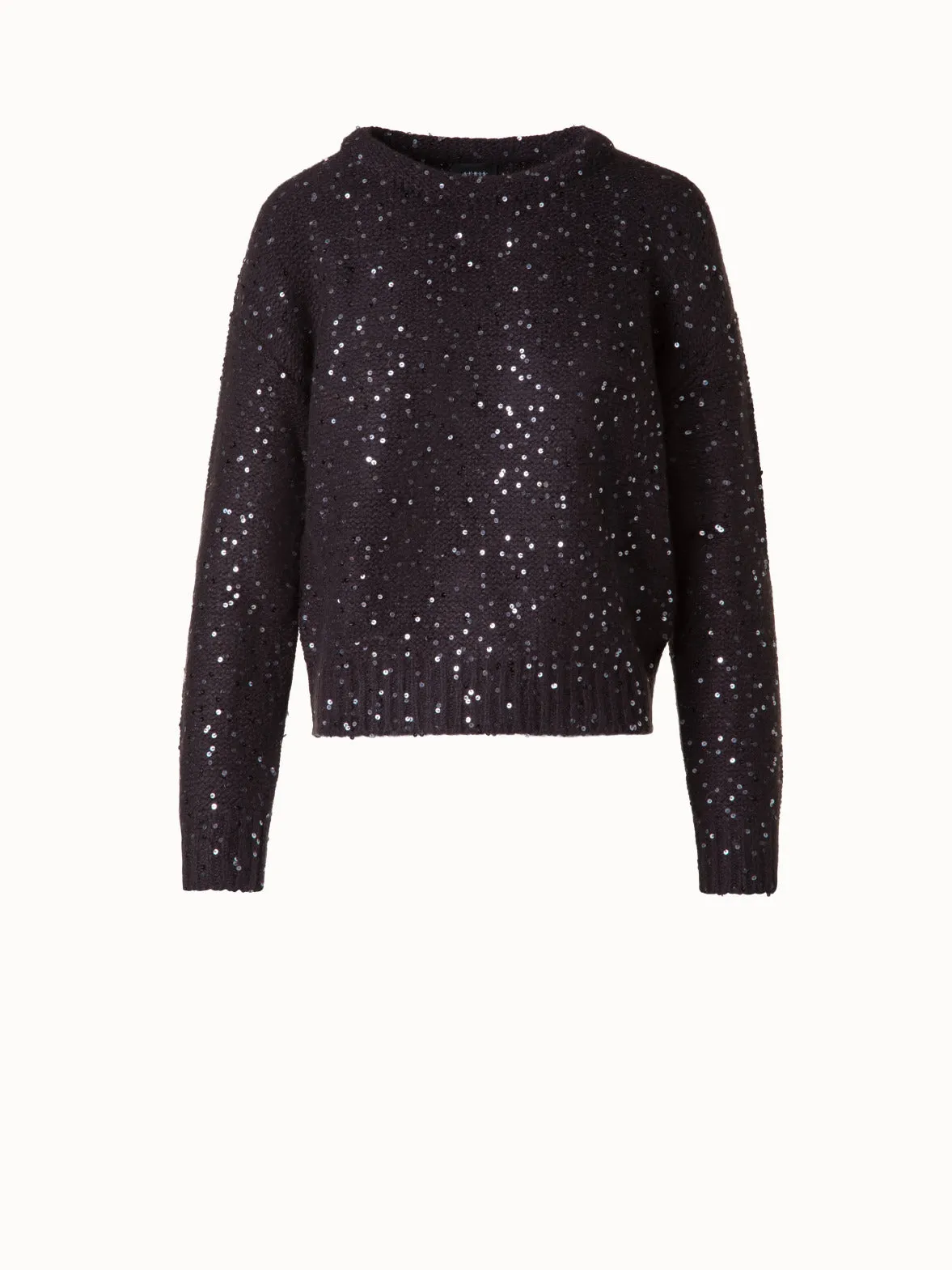 Sequined Wool Cashmere Sweater Akris