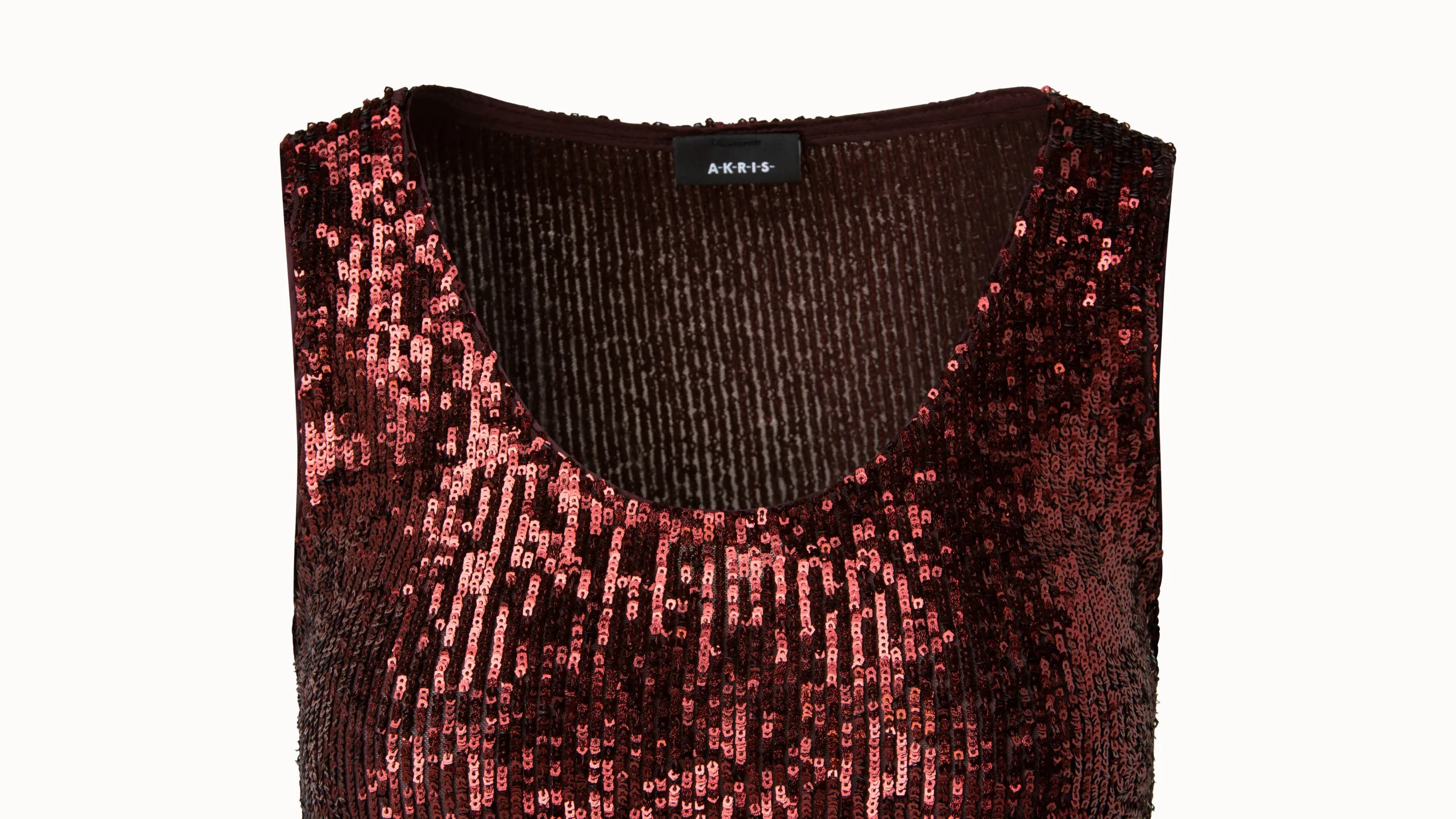 Sequins On Jersey Tank Akris