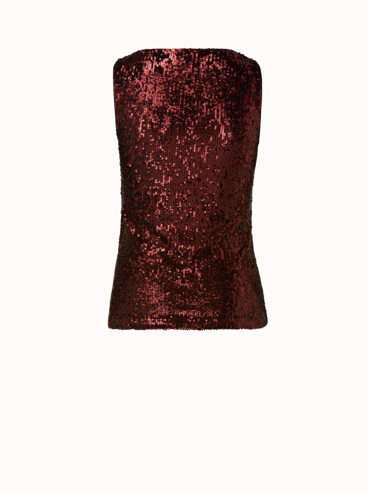 Sequins On Jersey Tank Akris