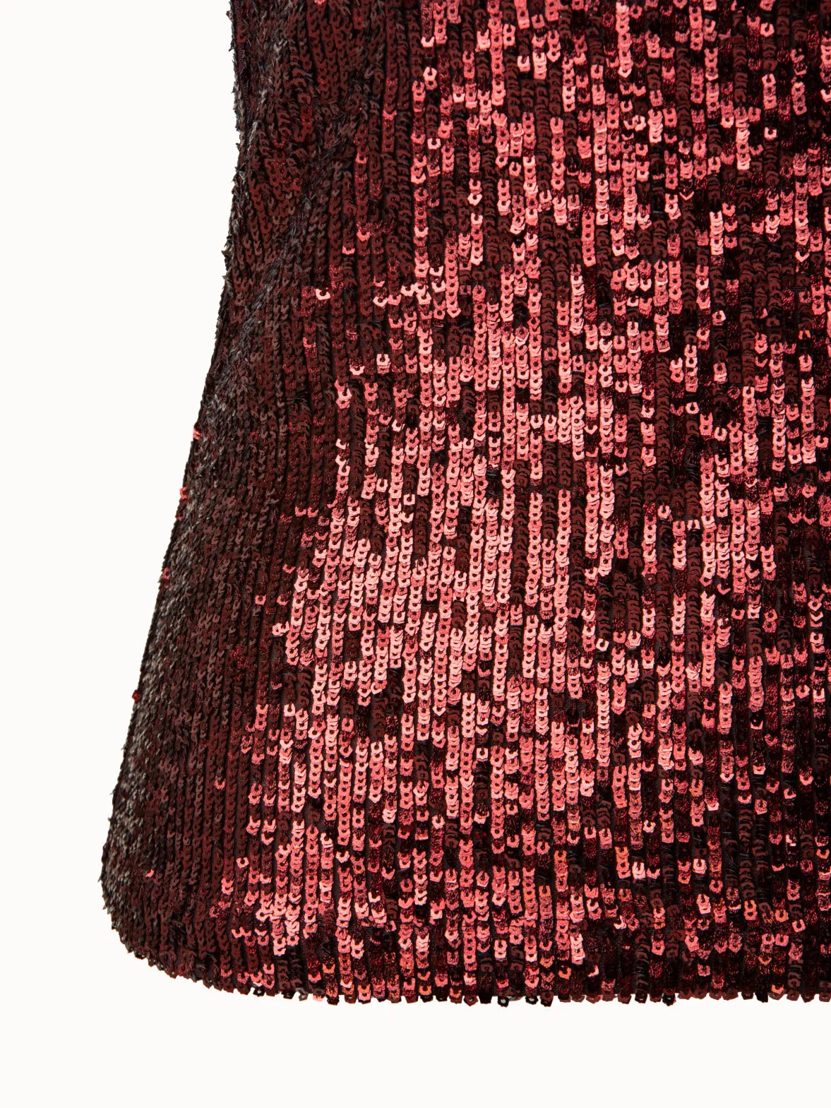 Sequins On Jersey Tank Akris