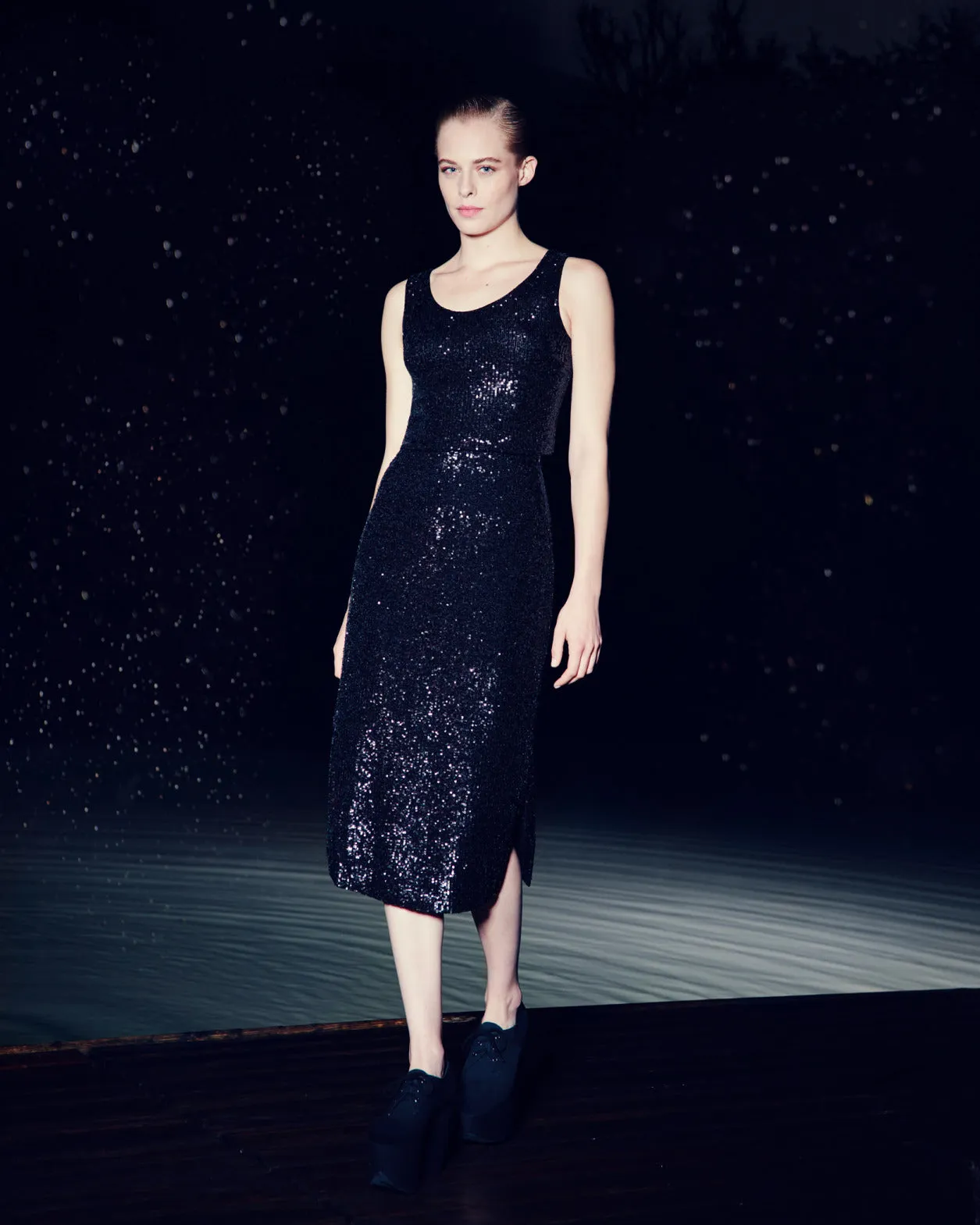 Sequins Tank Top Akris