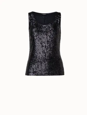 Sequins Tank Top Akris
