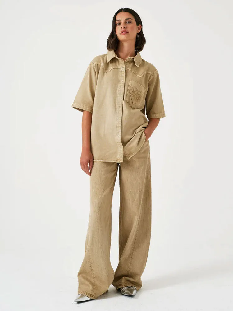 Seventy   Mochi Eva Shirt Desert Sand
