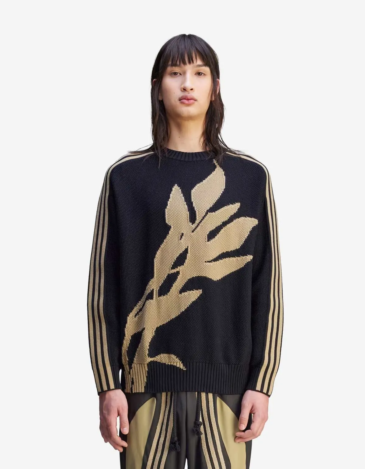 SFTM x Adidas 005 Black Full Fashion Crew Sweater