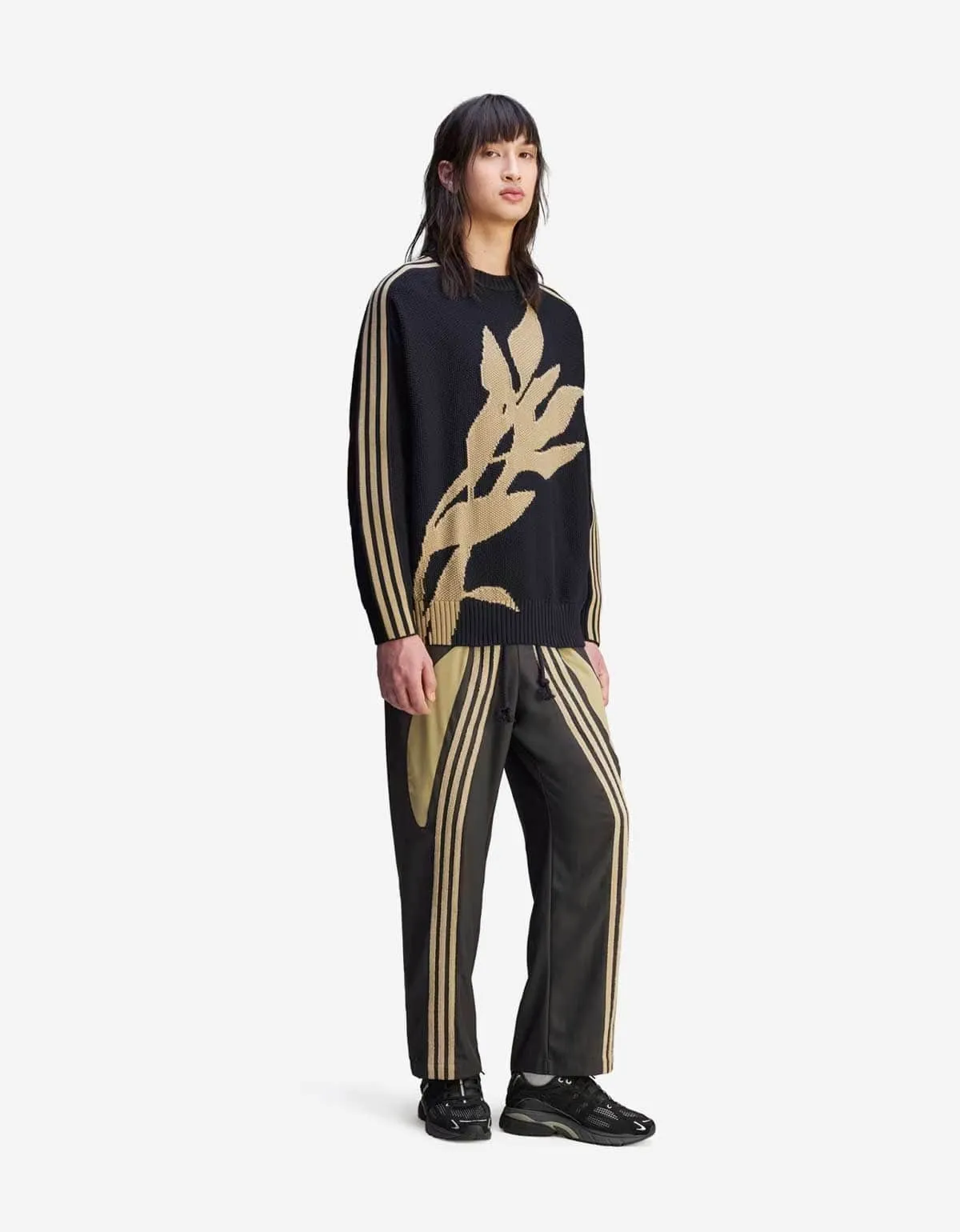 SFTM x Adidas 005 Black Full Fashion Crew Sweater