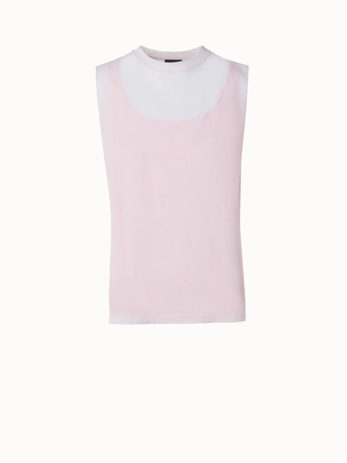 Sheer Double-Layer Top Akris