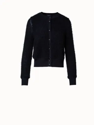 Short Cardigan in Silk Cashmere Blend Akris