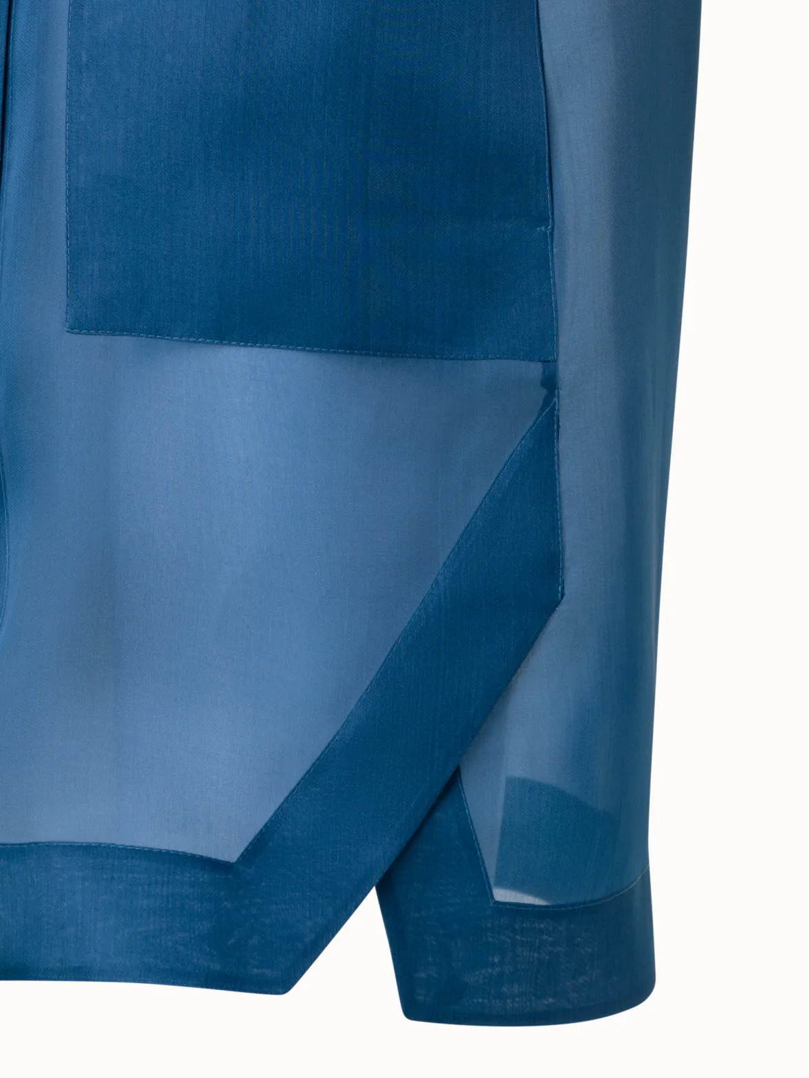 Short Silk Coat Akris