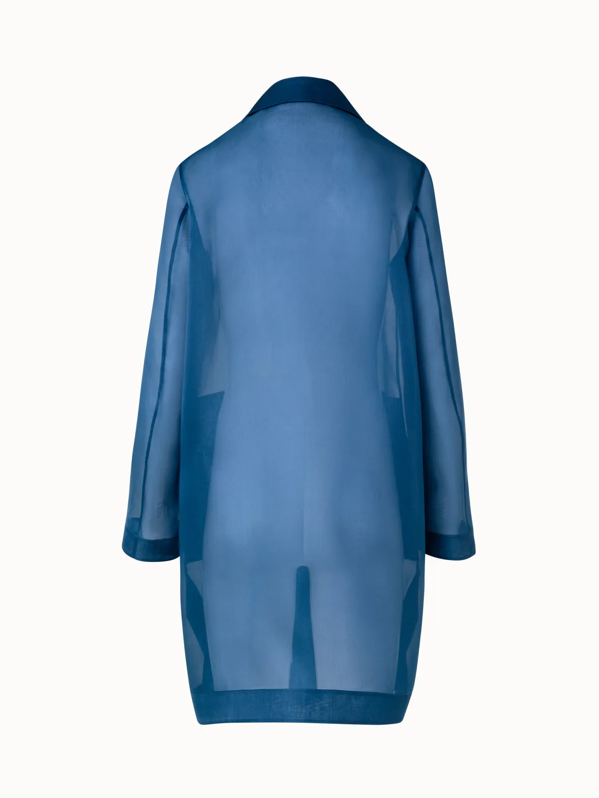 Short Silk Coat Akris