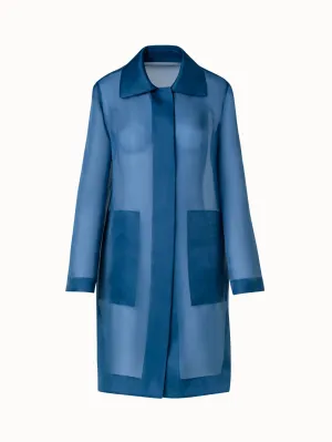 Short Silk Coat Akris